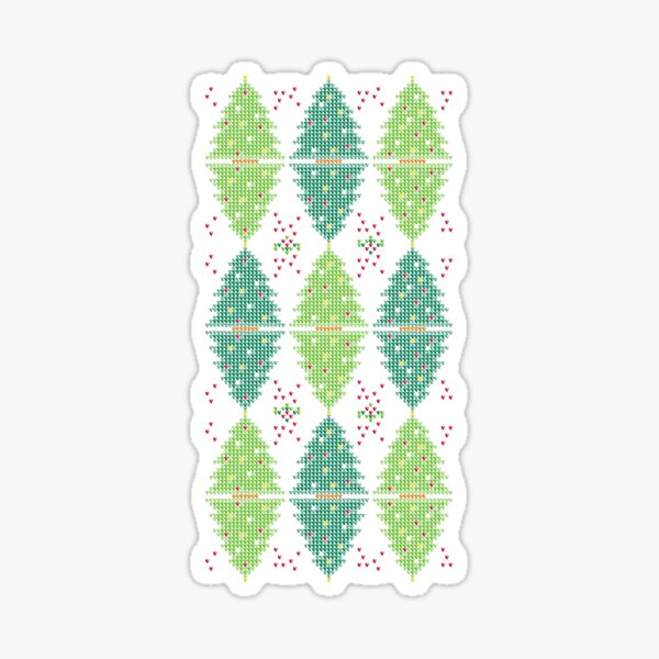Aperçu de l'œuvre Argyle de Noël créée et vendue par vonplatypus.