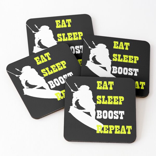 Item preview, Kitesurfer Life Eat Sleep Boost Repeat Retro Style 1 designed and sold by taiche.