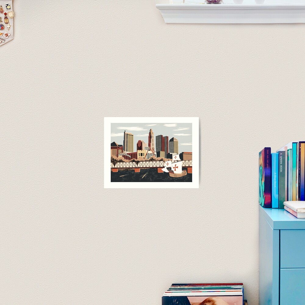 Columbus, Ohio Art Print