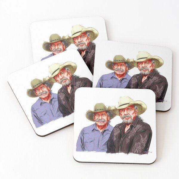 Item preview, The Bellamy Brothers - An illustration by Paul Cemmick designed and sold by TIGERDAVER.