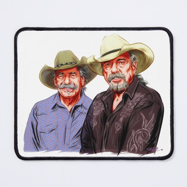 Item preview, The Bellamy Brothers - An illustration by Paul Cemmick designed and sold by TIGERDAVER.