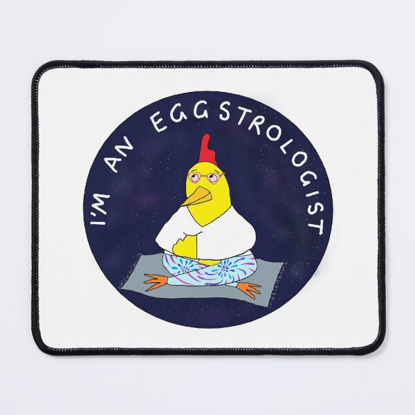 Item preview, I'm an Eggstrologist - Astrology Chicken Joke Art designed and sold by lifeofmrchicken.