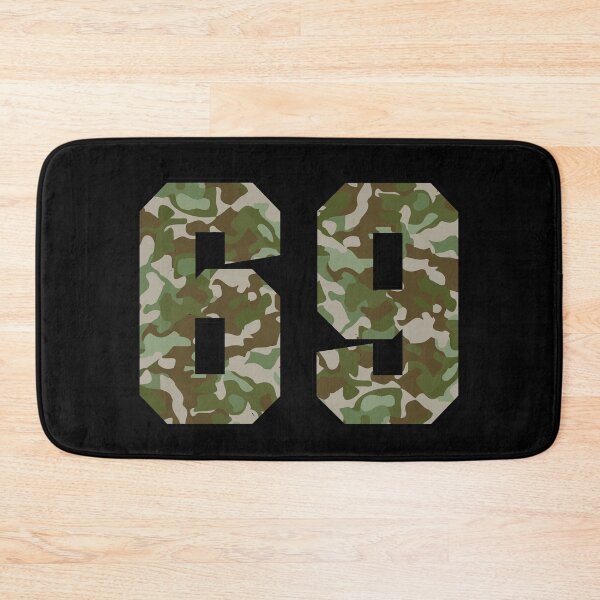 Item preview, Army Camo Number Sixty-nine Veteran Lucky Number 69 designed and sold by Urosek.