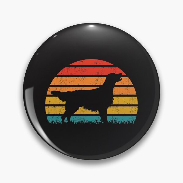 Item preview, Flat Coated Retriever Retro Vintage designed and sold by richter74.