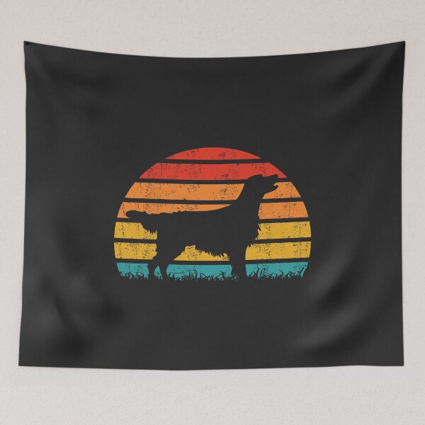 Item preview, Flat Coated Retriever Retro Vintage designed and sold by richter74.