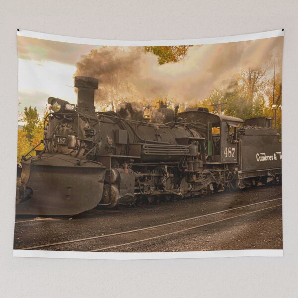 Item preview, Engine 487 at the Chama Rail Yards. designed and sold by William E Lopez.