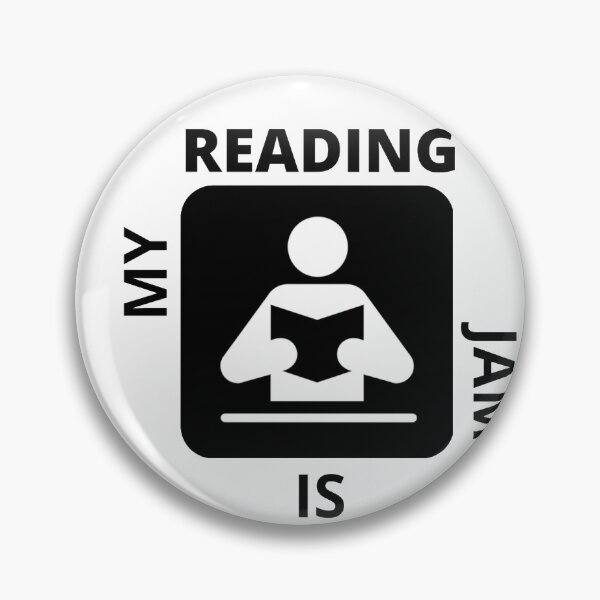 Item preview, Reading Is My Jam (White) designed and sold by Chandtees.