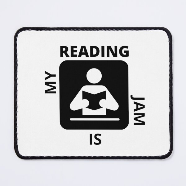 Item preview, Reading Is My Jam (White) designed and sold by Chandtees.