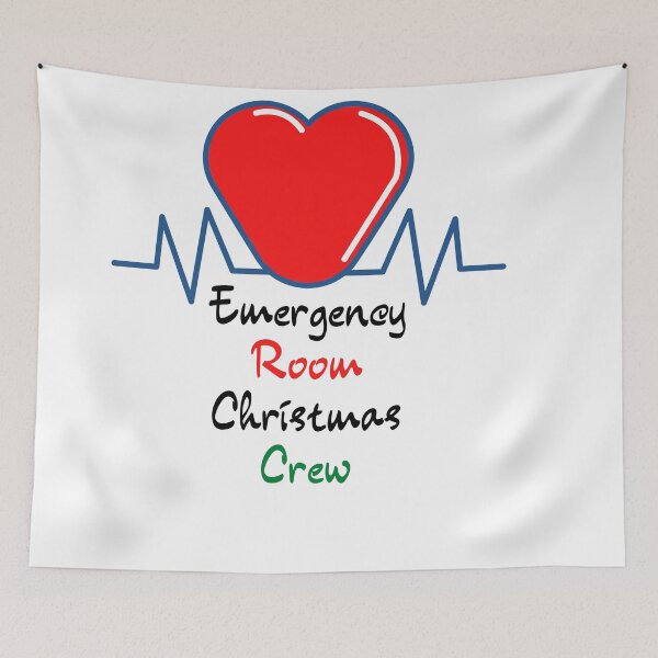 Item preview,  Emergency Room Nurse Christmas Crew Essential T-Shirt designed and sold by Dragsma ⭐⭐⭐⭐⭐.