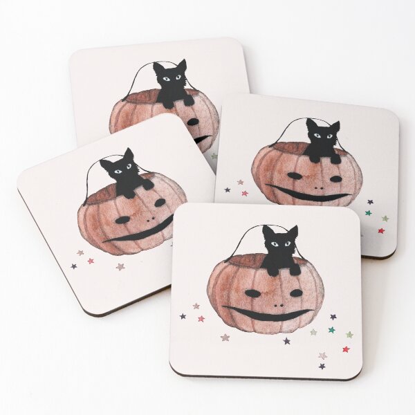 Item preview, Pumpkin Cat designed and sold by mooonhannah.