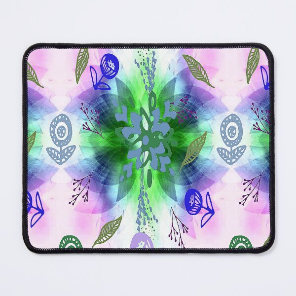 Item preview, Tranquility, 4,Graphic Psychedelic Abstract Art, Inspired by Nature-floral abstract art, Graphic Psychedelic Abstract Art, Inspired by Nature-floral abstract art designed and sold by Adri Barnard.