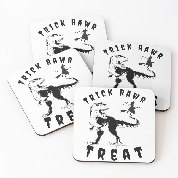 Item preview, Trick rawr treat T-shirt, Halloween Dinosaur T Rex Mummy, funny halloween t-shirt, Gift for halloween day. designed and sold by mHmShop.