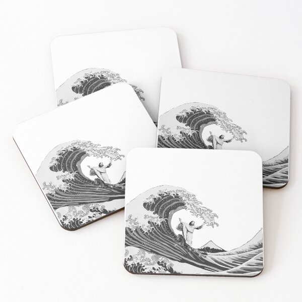 Item preview, Who needs a surfboard when you're the son of god? designed and sold by Bundjum.