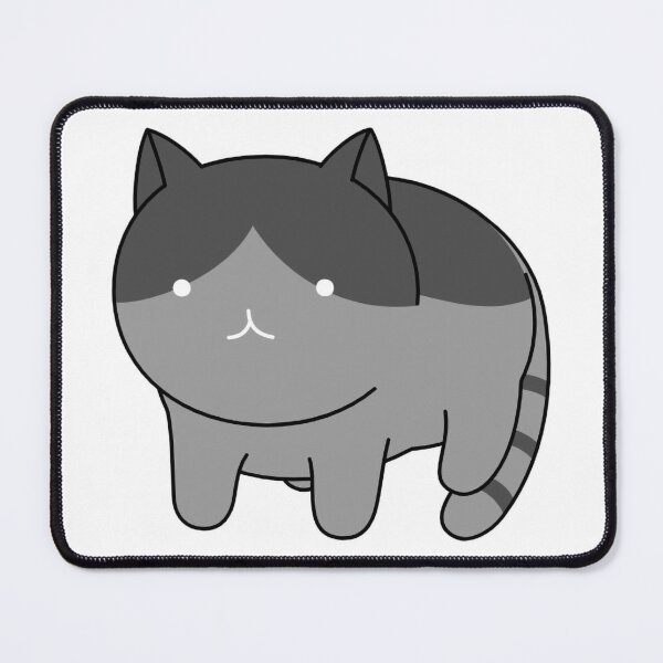 Item preview, Cat - Meow - Gray & Dark Gray designed and sold by AwesomeFanArts.