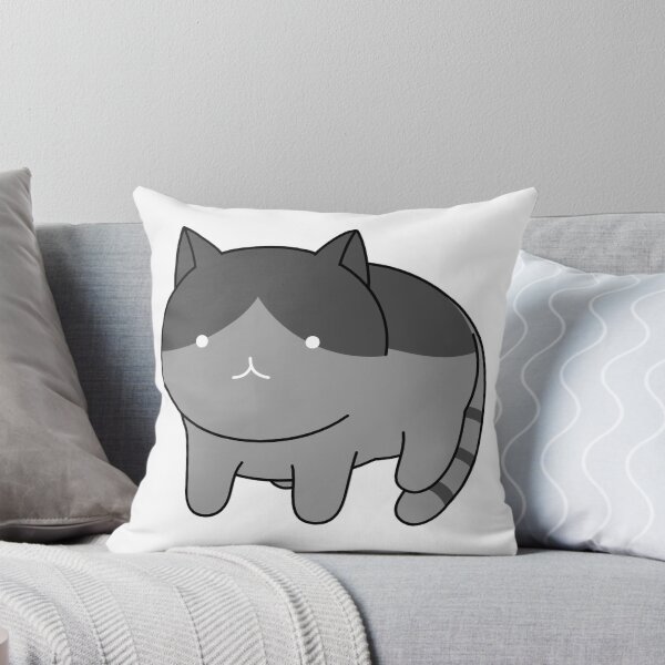 Item preview, Cat - Meow - Gray & Dark Gray designed and sold by AwesomeFanArts.