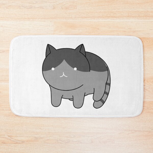 Item preview, Cat - Meow - Gray & Dark Gray designed and sold by AwesomeFanArts.