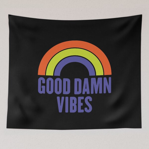 Item preview, Groovy Good damn Vibes designed and sold by TheMattDesigns.
