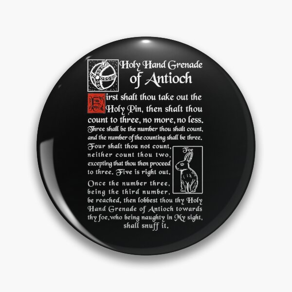 Item preview, Holy Hand Grenade Of Antioch designed and sold by LochyshiArah.