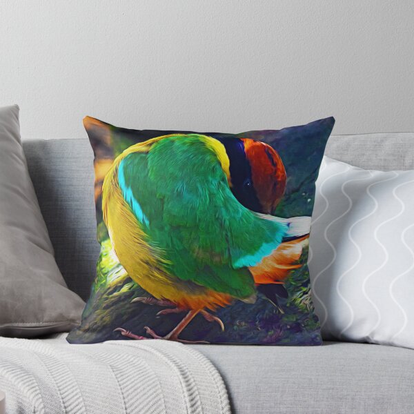 Item preview, Noisy Pitta designed and sold by BirdartPro.