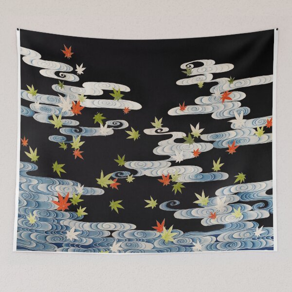 Item preview, Oriental Swirls Pattern designed and sold by redstitchlab.