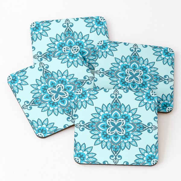Item preview, Seamless Mandala Repeat Pattern - Blue designed and sold by SemDesigns1.