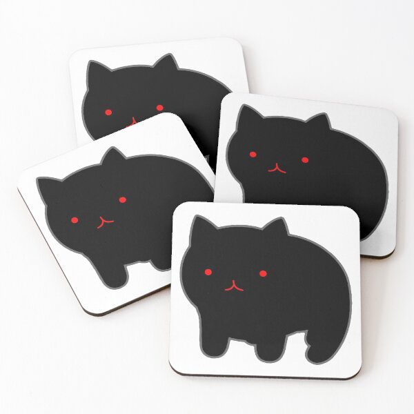 Item preview, Cat - Meow - Black & Red designed and sold by AwesomeFanArts.
