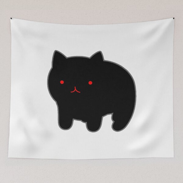 Item preview, Cat - Meow - Black & Red designed and sold by AwesomeFanArts.