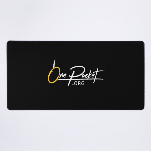Item preview, OnePocket.org Logo on Black Background designed and sold by onepocket.