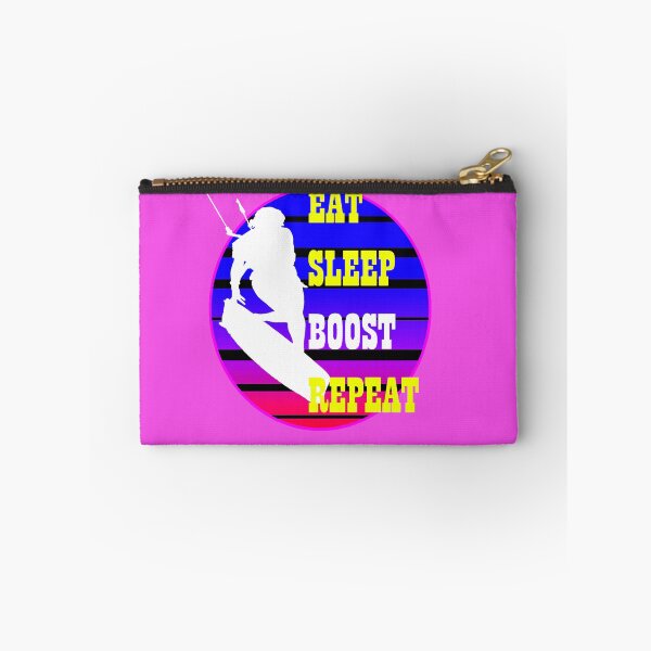Item preview, Eat Sleep Boost Repeat Female Kitesufer Retro Sunset 1 designed and sold by taiche.
