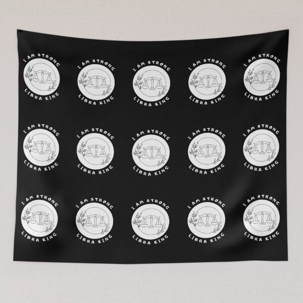Item preview, I Am Strong Libra King - Zodiac Sign designed and sold by bsrishika.