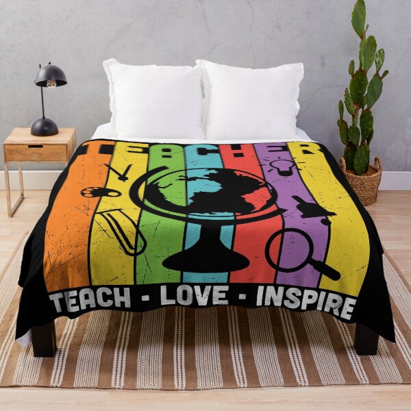 Item preview, Teach Love Inspire - Rainbow Design For Teachers designed and sold by Prince - Bestseller ★★★★★.