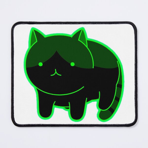 Item preview, Cat - Meow - Black & Lime designed and sold by AwesomeFanArts.