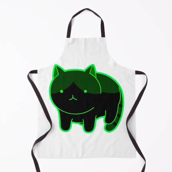 Item preview, Cat - Meow - Black & Lime designed and sold by AwesomeFanArts.