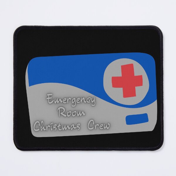 Item preview, Emergency Room Nurse Christmas Crew Essential T-Shirt designed and sold by Dragsma ⭐⭐⭐⭐⭐.