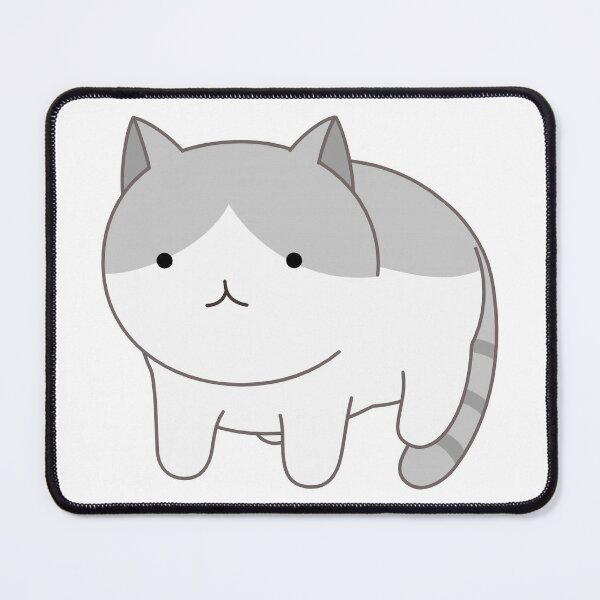 Item preview, Cat - Meow - White & Gray designed and sold by AwesomeFanArts.