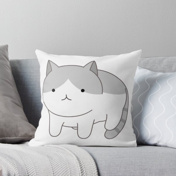 Item preview, Cat - Meow - White & Gray designed and sold by AwesomeFanArts.