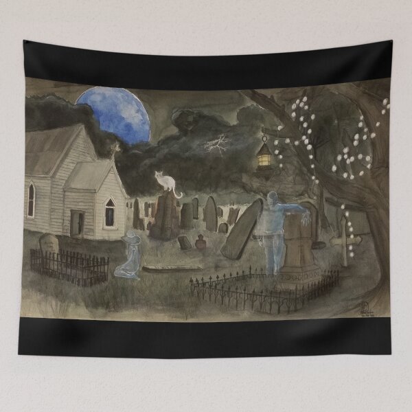 Item preview, The Blue Moon Cemetery designed and sold by gypsysnail.
