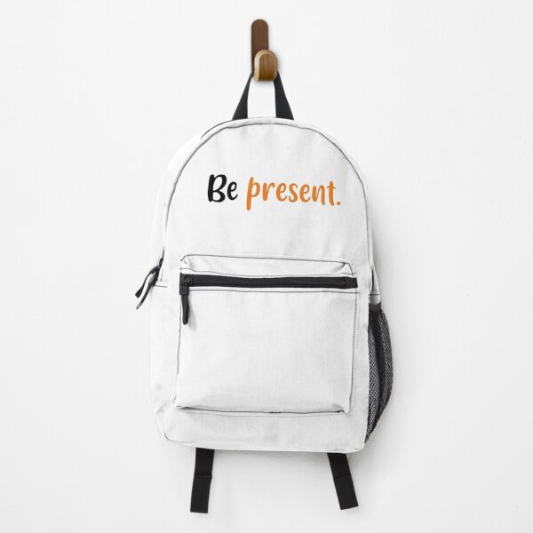 Item preview, Be Present (Orange and Black) designed and sold by FilipeFerreira.