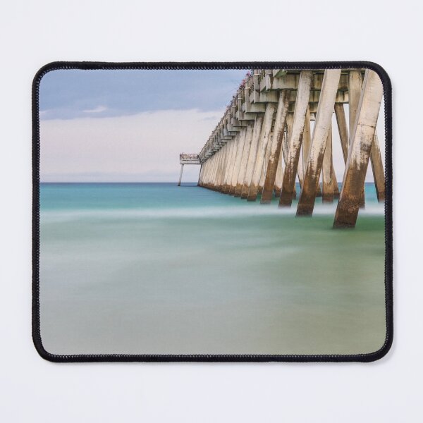 Item preview, Beside Navarre Beach Pier designed and sold by mljdwhite.