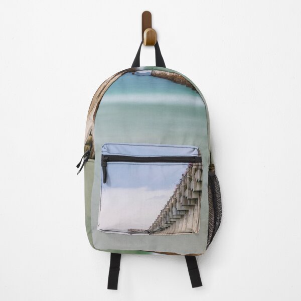 Vista previa del artículo con la obra «Junto al muelle de la playa de Navarra», diseñado y vendido por mljdwhite.