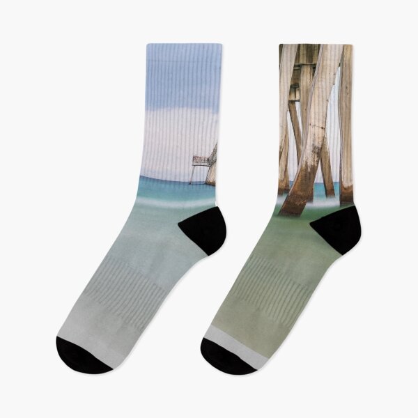 Item preview, Beside Navarre Beach Pier designed and sold by mljdwhite.