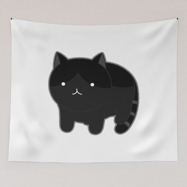 Item preview, Cat - Meow - Black & Dark Gray designed and sold by AwesomeFanArts.