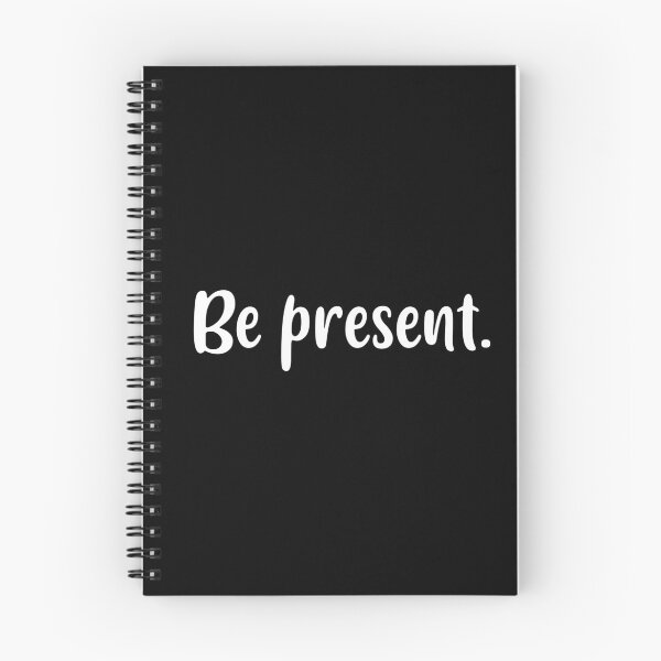 Item preview, Be Present (White) designed and sold by FilipeFerreira.