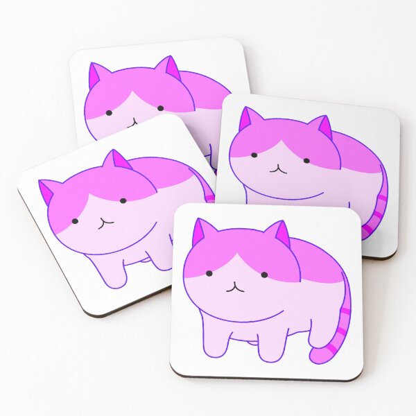 Item preview, Cat - Meow - Fuchsia & Pink designed and sold by AwesomeFanArts.