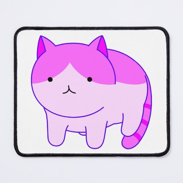 Item preview, Cat - Meow - Fuchsia & Pink designed and sold by AwesomeFanArts.