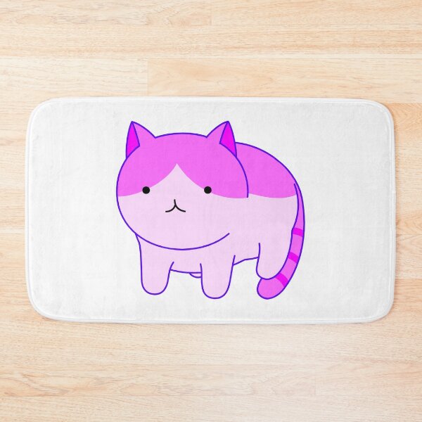 Item preview, Cat - Meow - Fuchsia & Pink designed and sold by AwesomeFanArts.