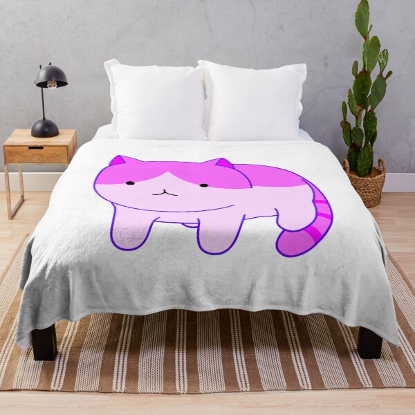 Item preview, Cat - Meow - Fuchsia & Pink designed and sold by AwesomeFanArts.