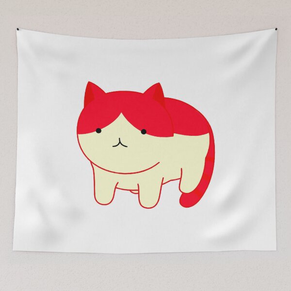 Item preview, Cat - Meow - Red & Cream designed and sold by AwesomeFanArts.