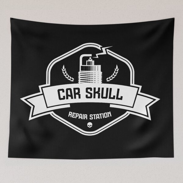 Item preview, Car Skull, Repair station, Skeleton, Motorcycle designed and sold by Elshan Ilyasov.