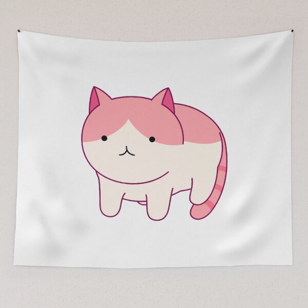 Item preview, Cat - Meow - White & Pink designed and sold by AwesomeFanArts.